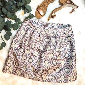 💕Shimmery Geometric Skirt by Miami